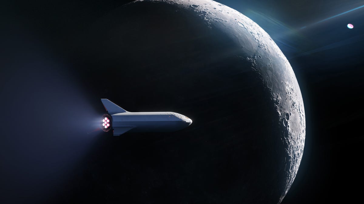 SpaceX vende a millonario de 82 años un paseo alrededor de la Luna