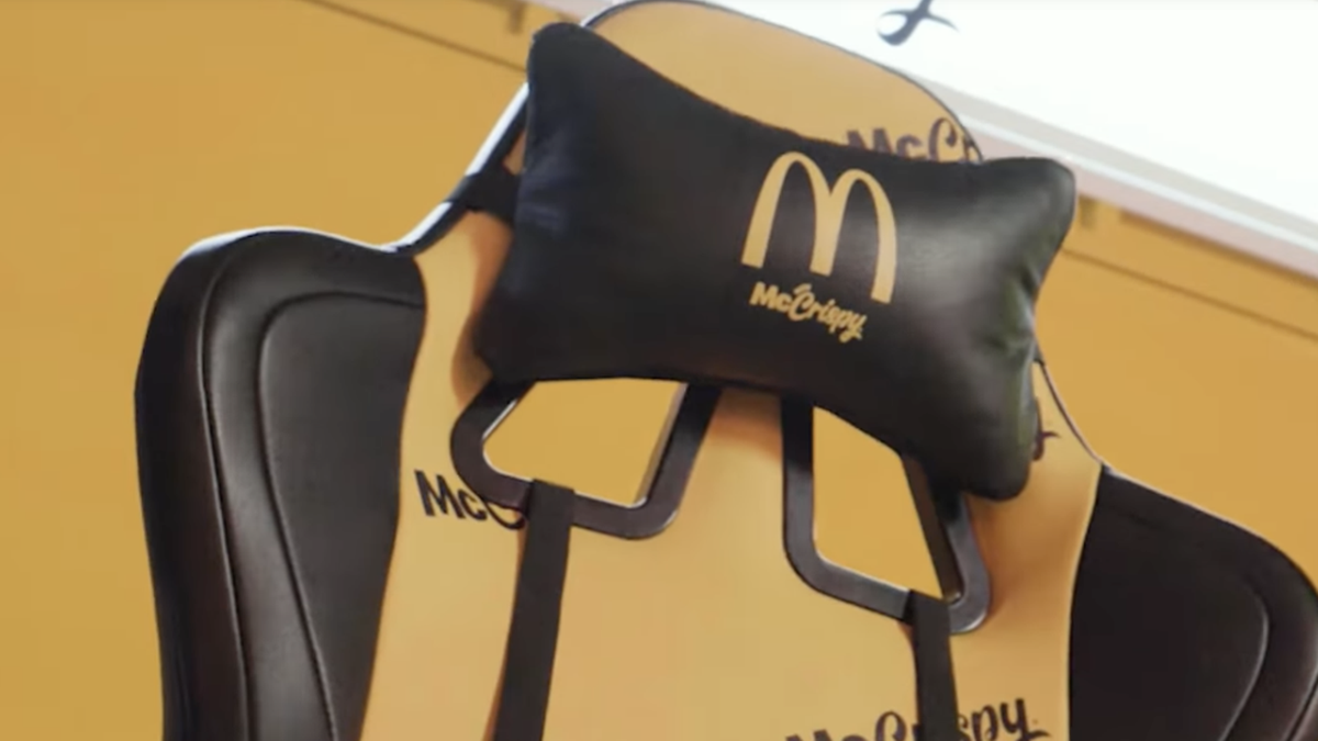 McDonald’s ha creado una silla de gaming a prueba de grasa
