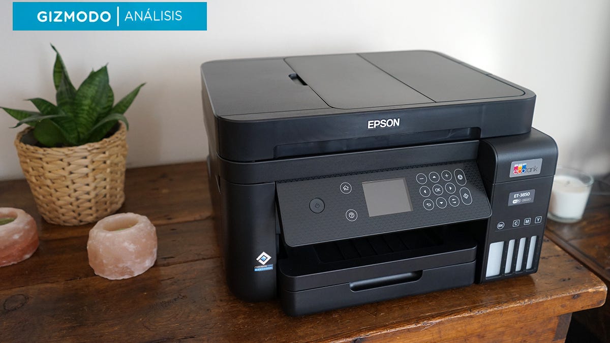 Probamos la Epson EcoTank 3850. Por fin tinta de impresora barata