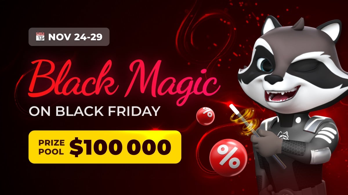 Evento de magia del Black Friday por USD 100.000 en BetFury