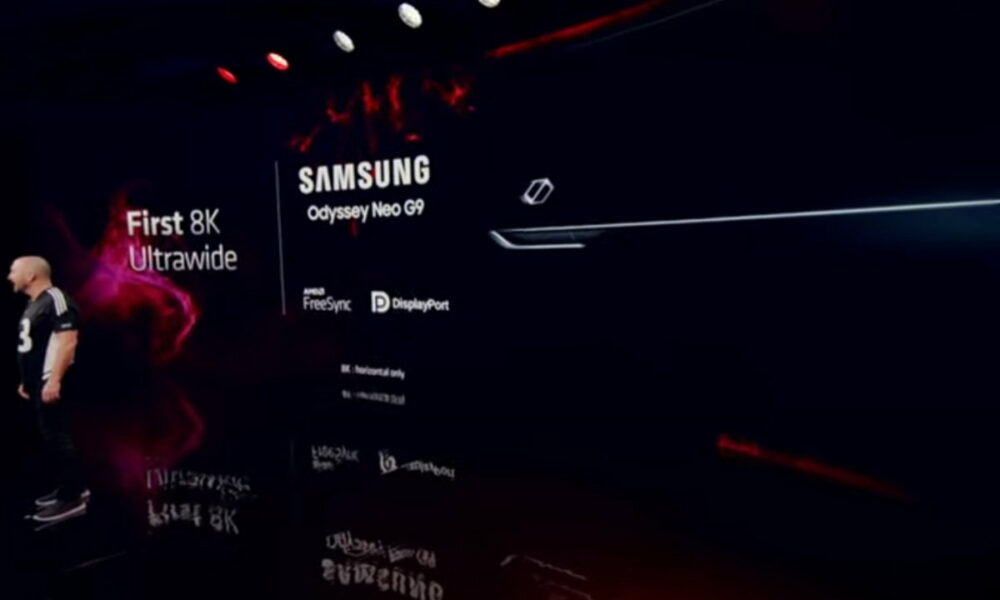 Samsung presenta el primer monitor 8K Ultrawide de la industria