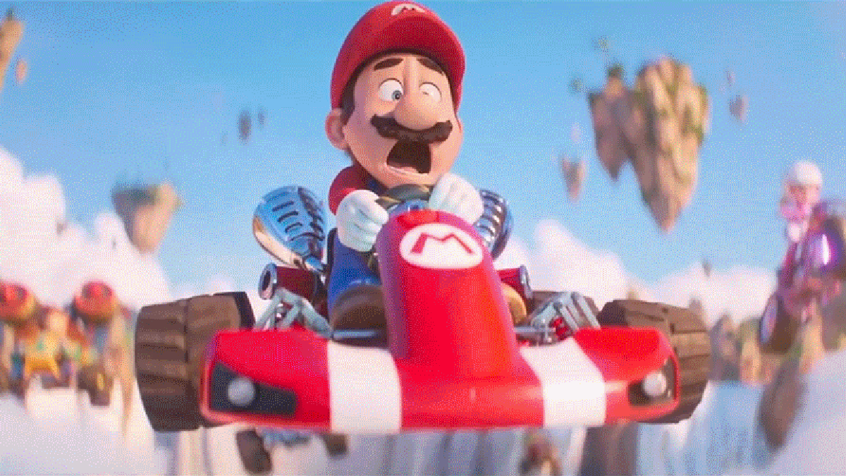 Tráiler de la película Super Mario Bros., ahora con Mario Kart