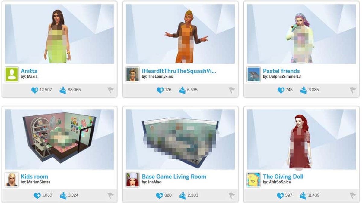 Los Sims retira todo el contenido para adultos de su galería