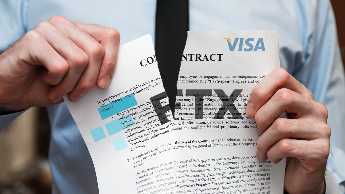 Visa dice adiós a las tarjetas de débito emitidas junto a FTX