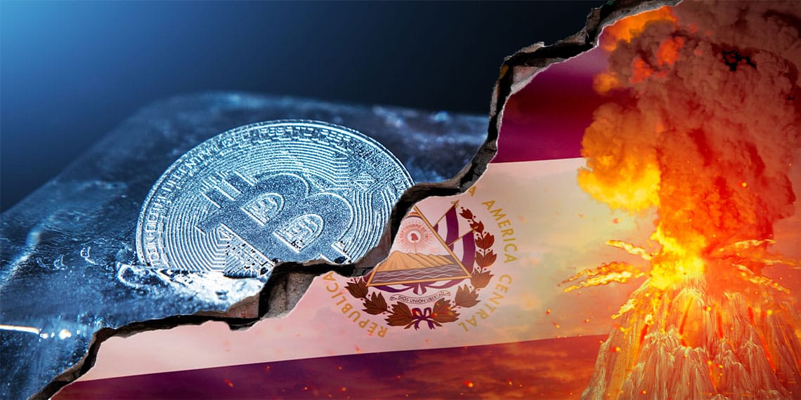 mineros de Bitcoin enfrentan la tormenta y El Salvador les ofrece volcanes