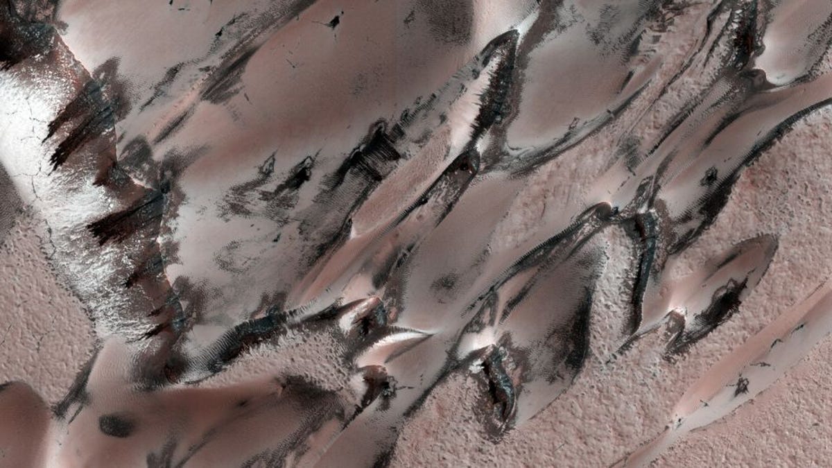 así es el invierno en Marte