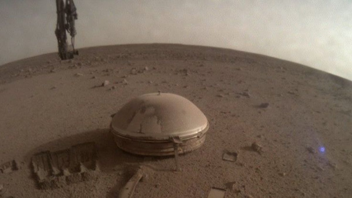 Esta es la última imagen del robot Insight en Marte