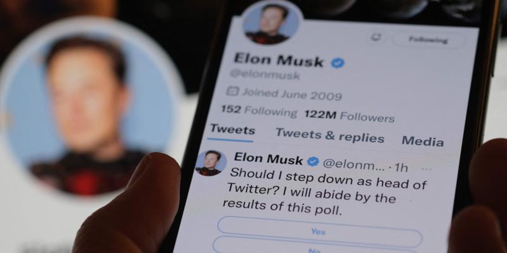 Elon Musk pierde su encuesta para seguir siendo el jefe de Twitter