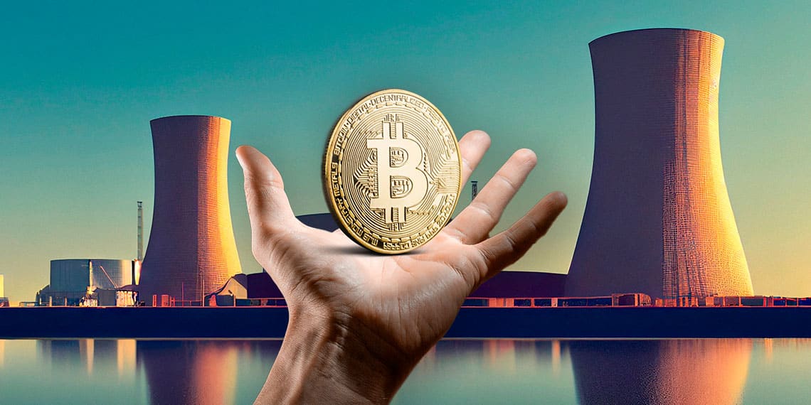 Empresa de energía nuclear que puso en alerta al mundo ahora va a minar Bitcoin