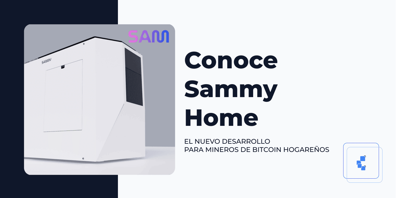 así funciona el Sammy Home, equipo hogareño para minar Bitcoin
