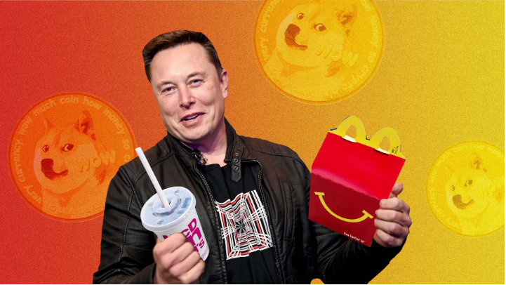 ¿Puede la oferta de McDonald’s de Elon Musk darle a DOGE un precio ‘feliz’?