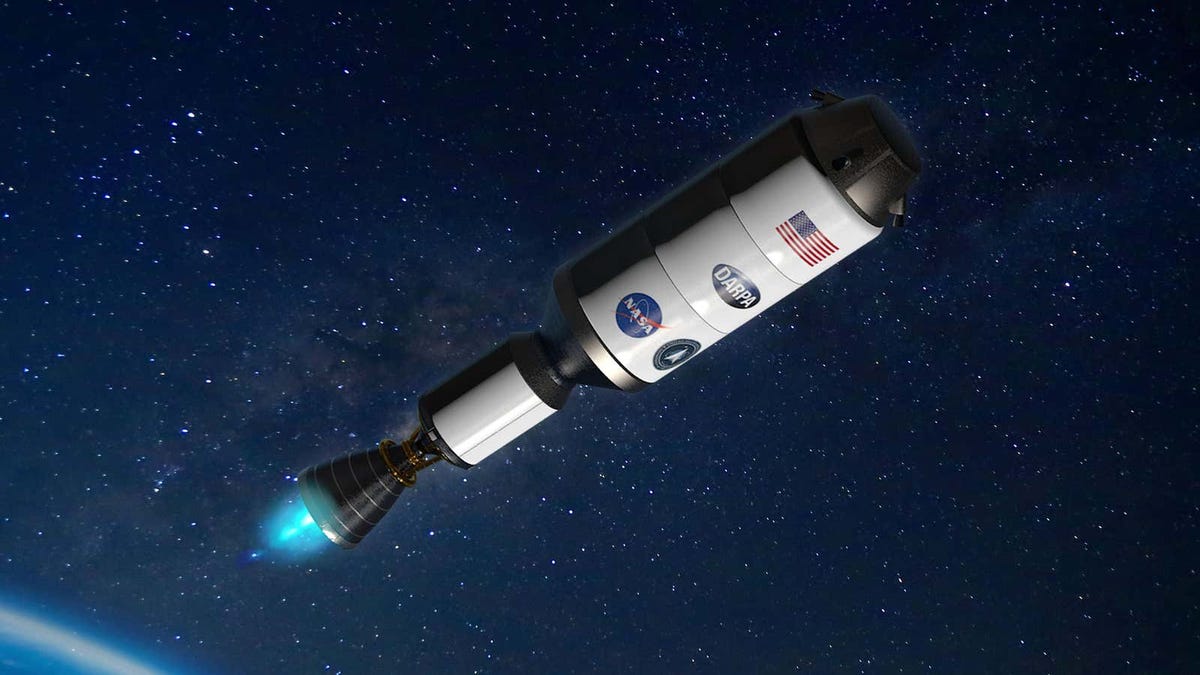 NASA y DARPA colaboran en un cohete para viajes rápidos a Marte