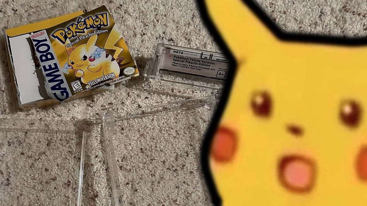 Aduanas destroza una valiosa copia de coleccionista de Pokémon