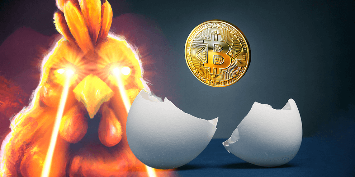 La comunidad de bitcoin usa huevos para burlarse de la Fed y esta es la razón
