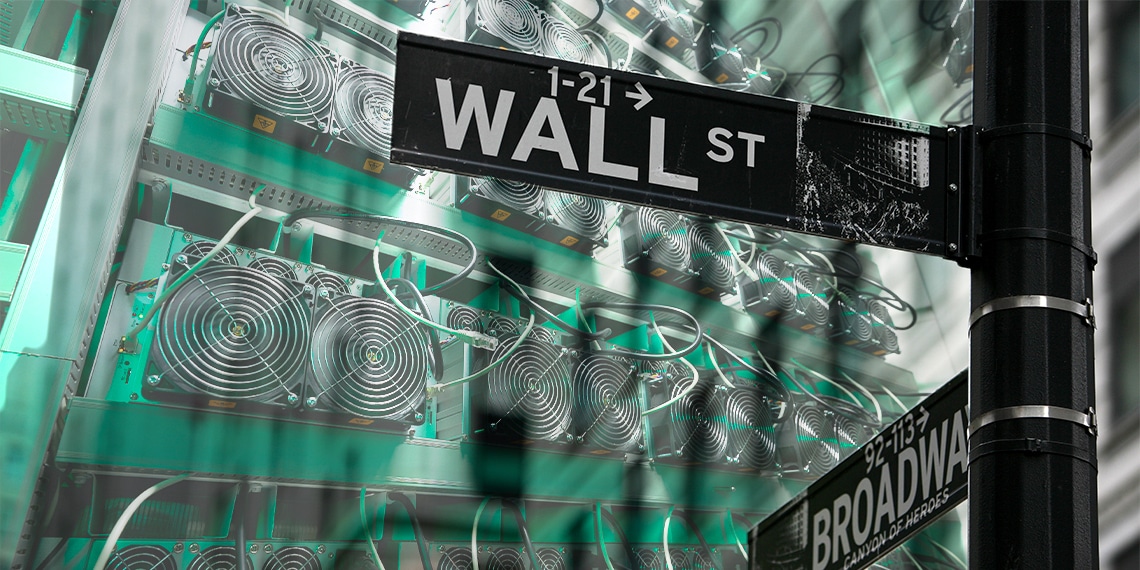 Acciones de empresas mineras de bitcoin suben hasta 280% en Wall Street
