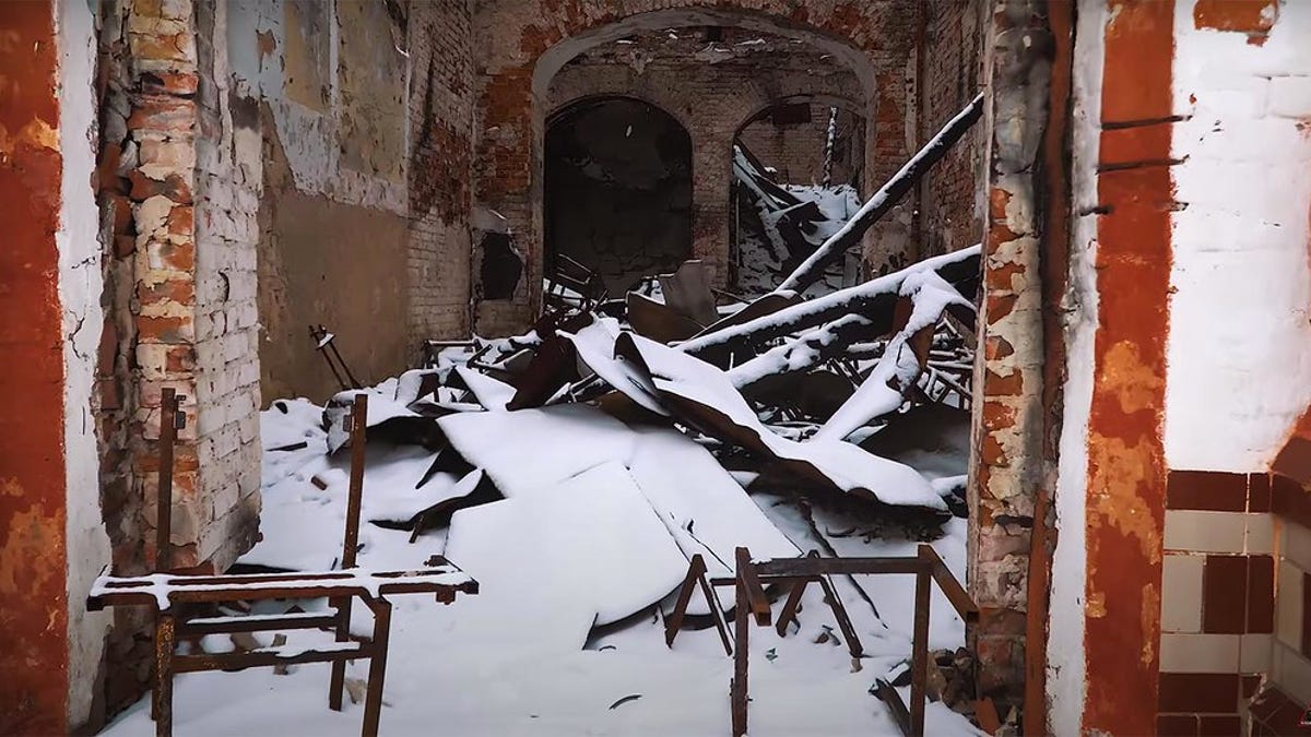 Un video en 4K de Izium, Ucrania, tras la invasión rusa
