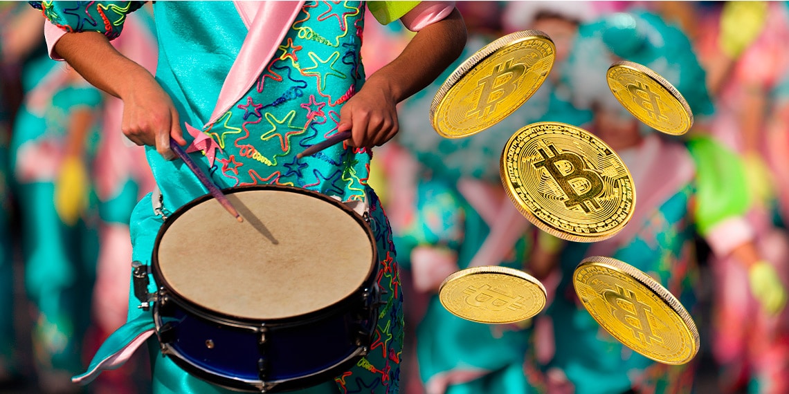 Carnaval de Brasil tendrá su propia versión para bitcoiners