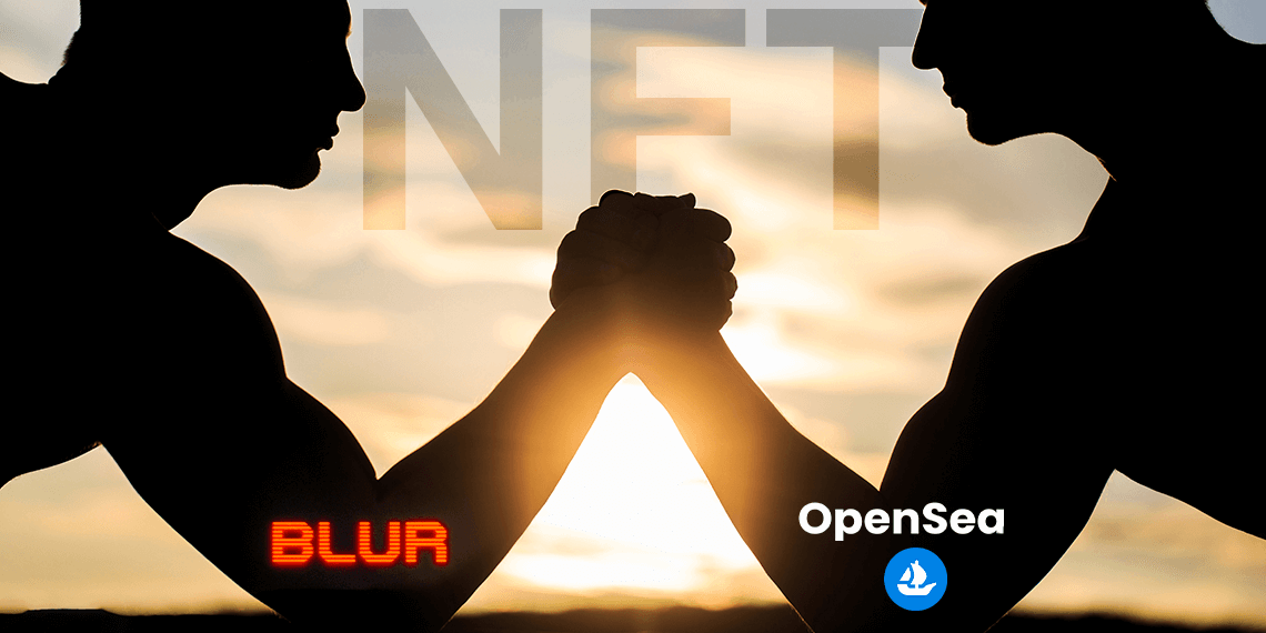 El marketplace Blur le declara la guerra a OpenSea por los NFT