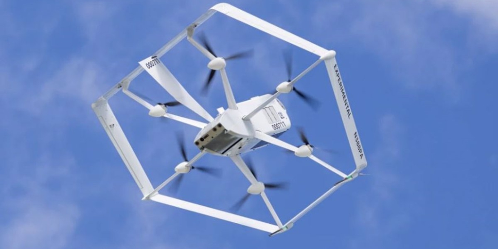 Los drones de reparto de Amazon no pueden ni cruzar una calle sin supervisión humana