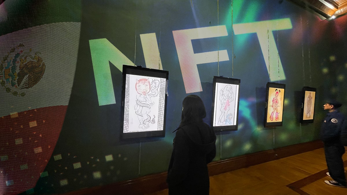 Exposición de NFT llega a la universidad más grande de México
