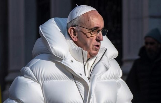 La foto viral del abrigo del papa es fruto de la IA y las drogas