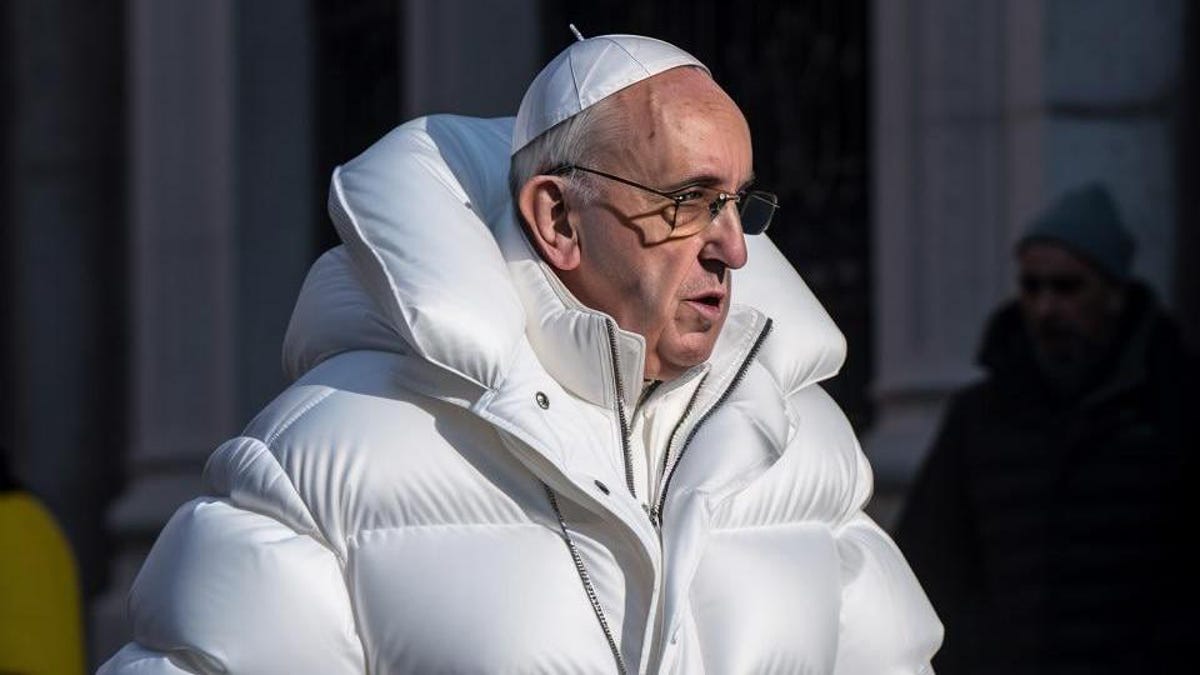 La foto viral del abrigo del papa es fruto de la IA y las drogas