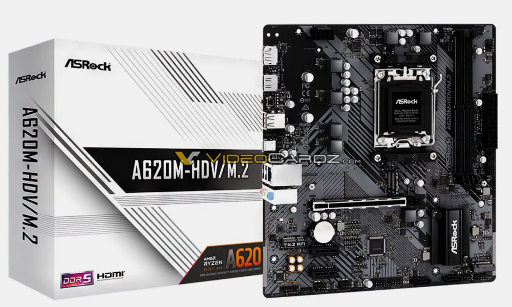 ASRock estrena el chipset AMD A620, la placa AM5 más barata