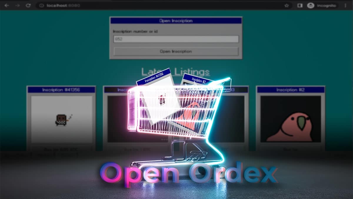 Lanzan OpenOrdex, un marketplace sin comisiones para NFT Ordinals en Bitcoin