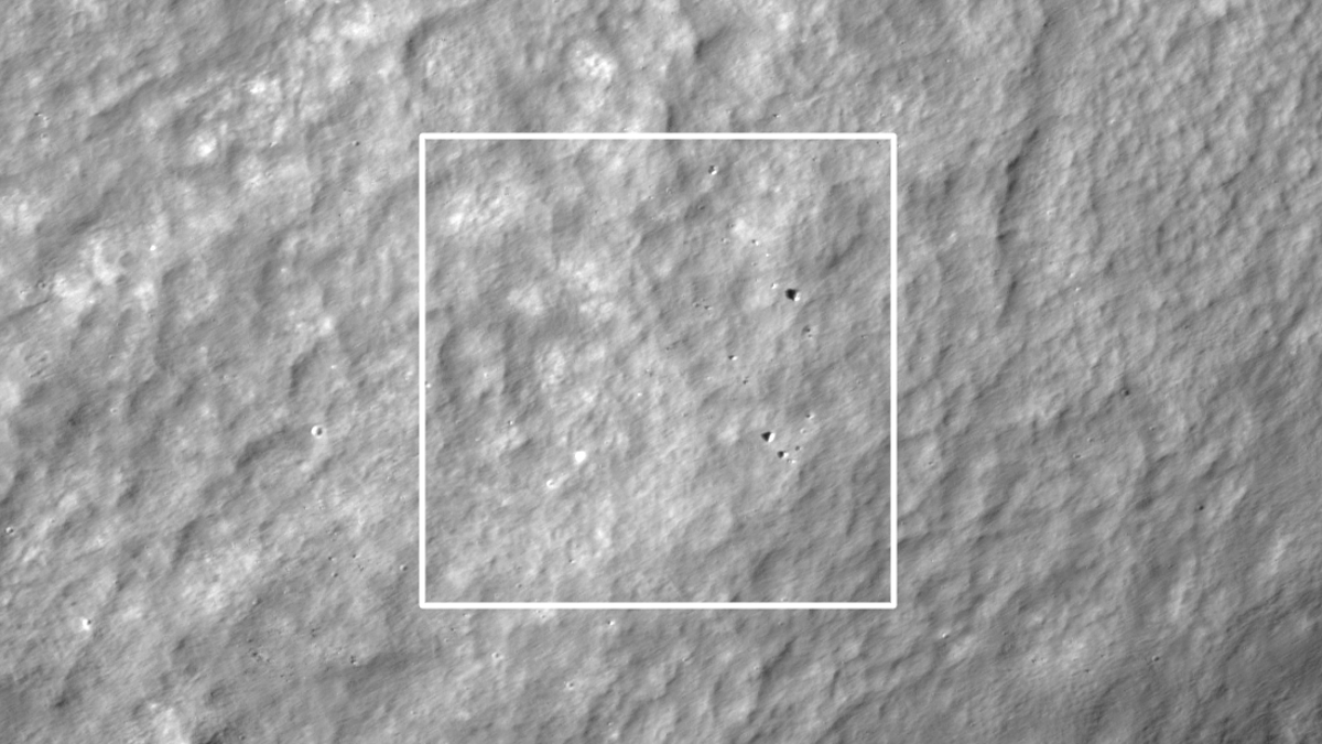 La NASA encuentra los restos de la nave Hakuto-R en la Luna