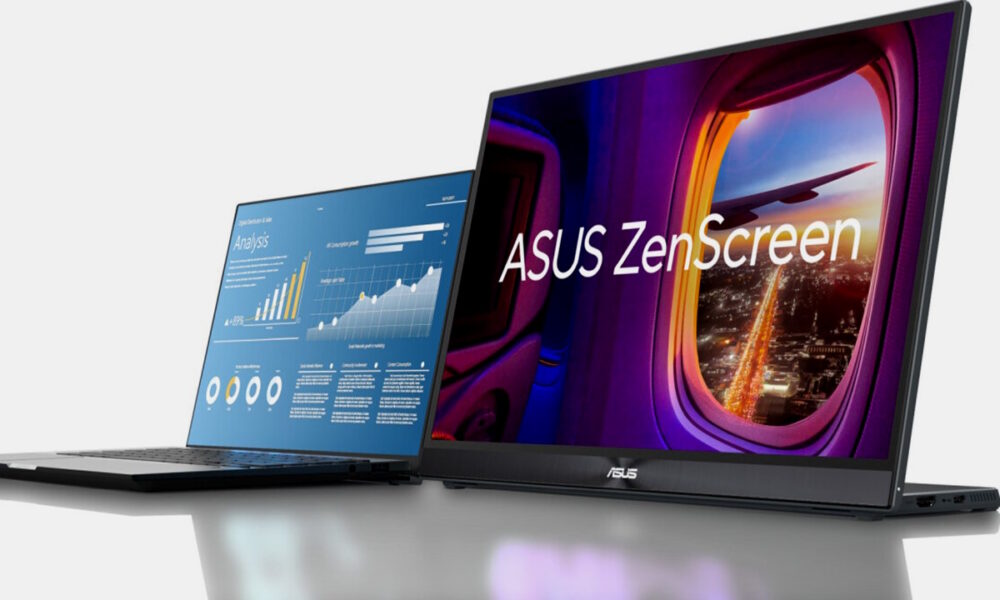 ASUS presenta el monitor portátil ZenScreen MB16QHG