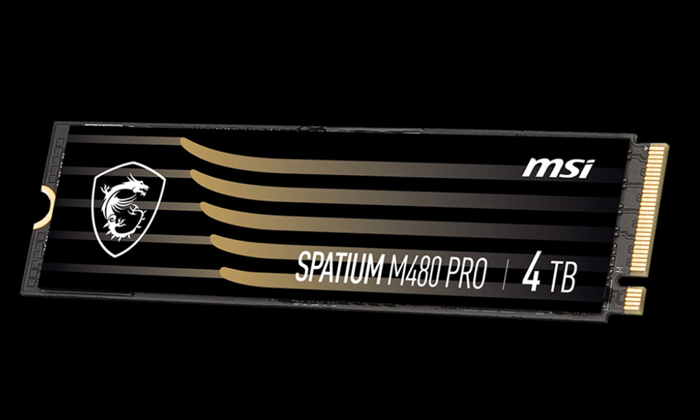 MSI amplía su oferta de SSD con la SPATIUM M480 PRO