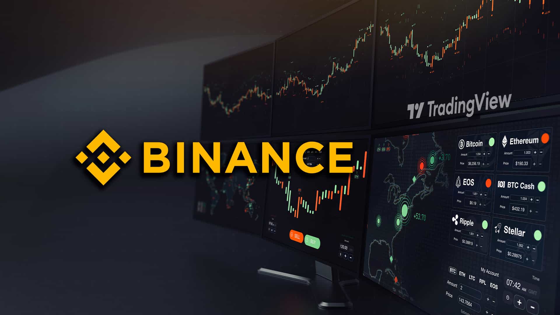 Binance mejora su trading de bitcoin y criptomonedas mediante integración de TradingView
