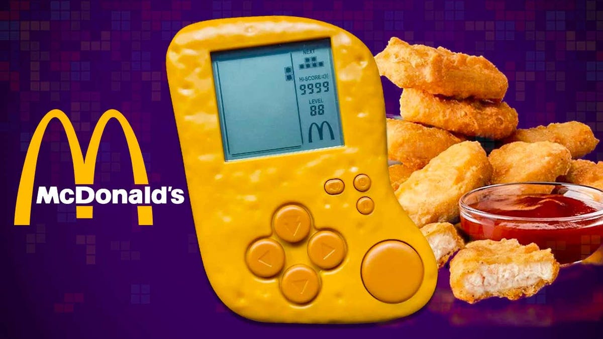 Los McDonalds de China tienen un Tetris con forma de McNugget
