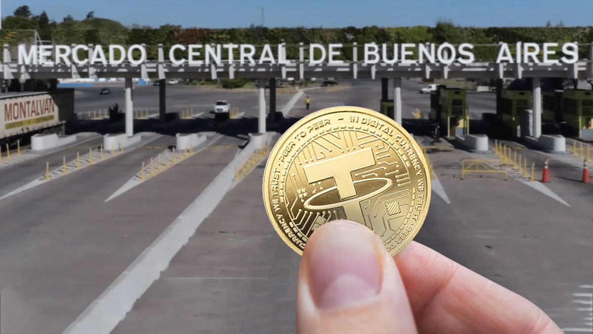 Tether habilita nueva forma de pago con USDT en el Mercado Central de Buenos Aires