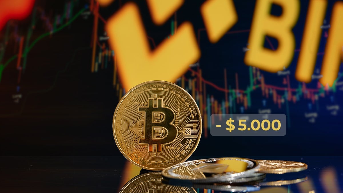 Bitcoin se vende USD 5.000 más barato en Binance de este país