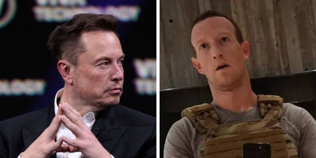 Elon Musk reta a Zuckerberg a luchar en una jaula y este acepta: «mándame la ubicación»