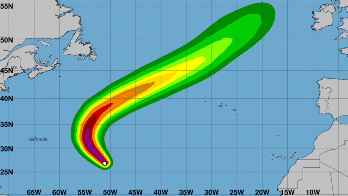 La tormenta tropical Nigel se ha intensificado hasta convertirse en huracán
