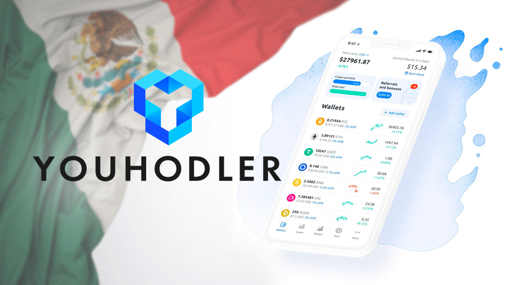 Exchange YouHodler tiene nuevos métodos de depósito para usuarios mexicanos
