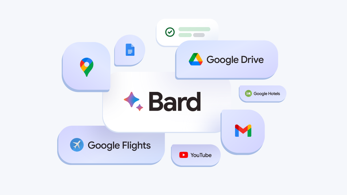 Google agrega Bard AI a YouTube, Drive, Docs, Maps y Gmail