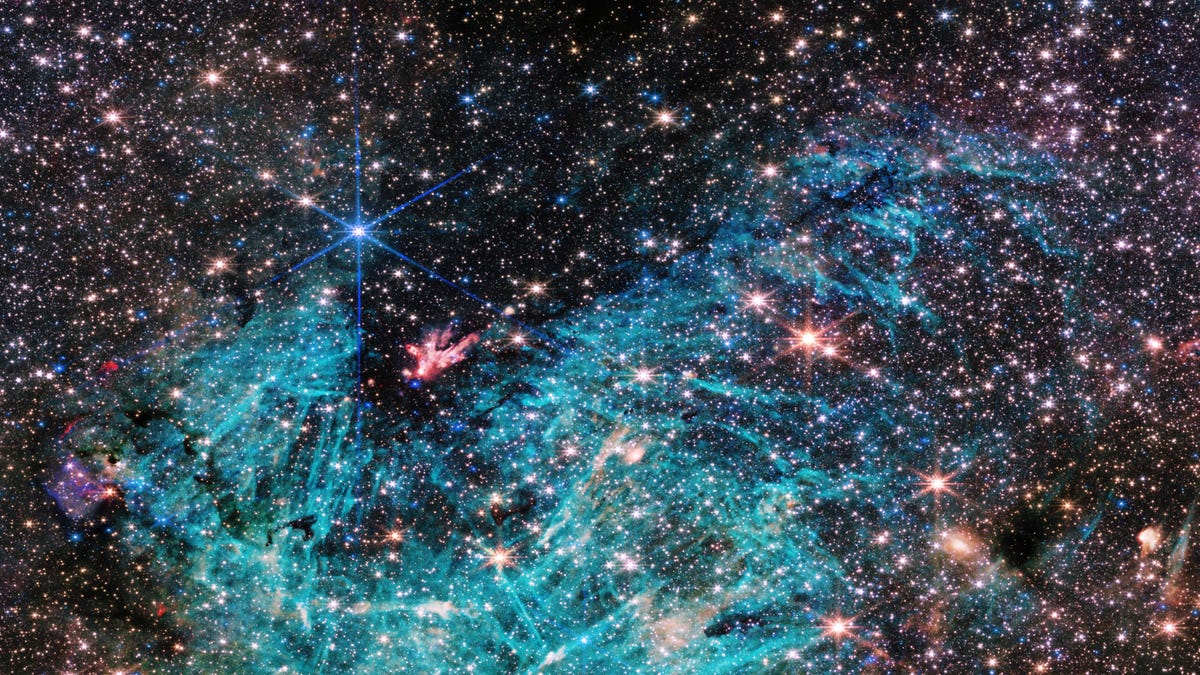 El corazón de la Vía Láctea brilla con detalles inusuales en una nueva imagen de Webb