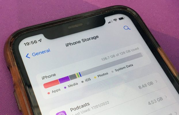 Cómo arreglar los datos del sistema que llenan el almacenamiento de tu iPhone