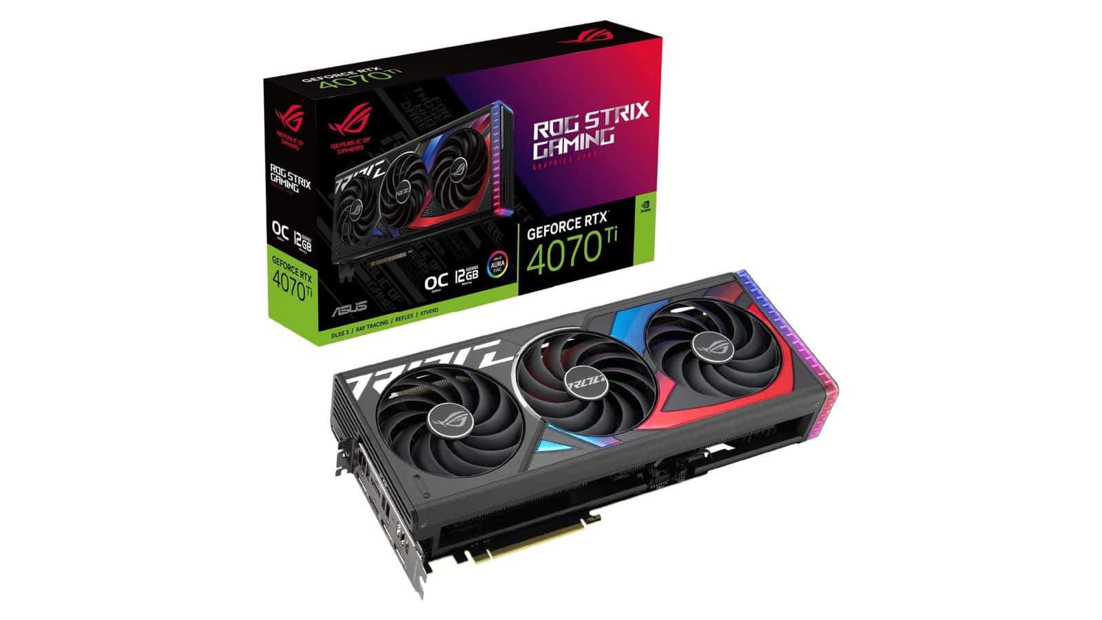 Ahorre $ 161 en la GPU ASUS ROG Strix GeForce RTX 4070 Ti
