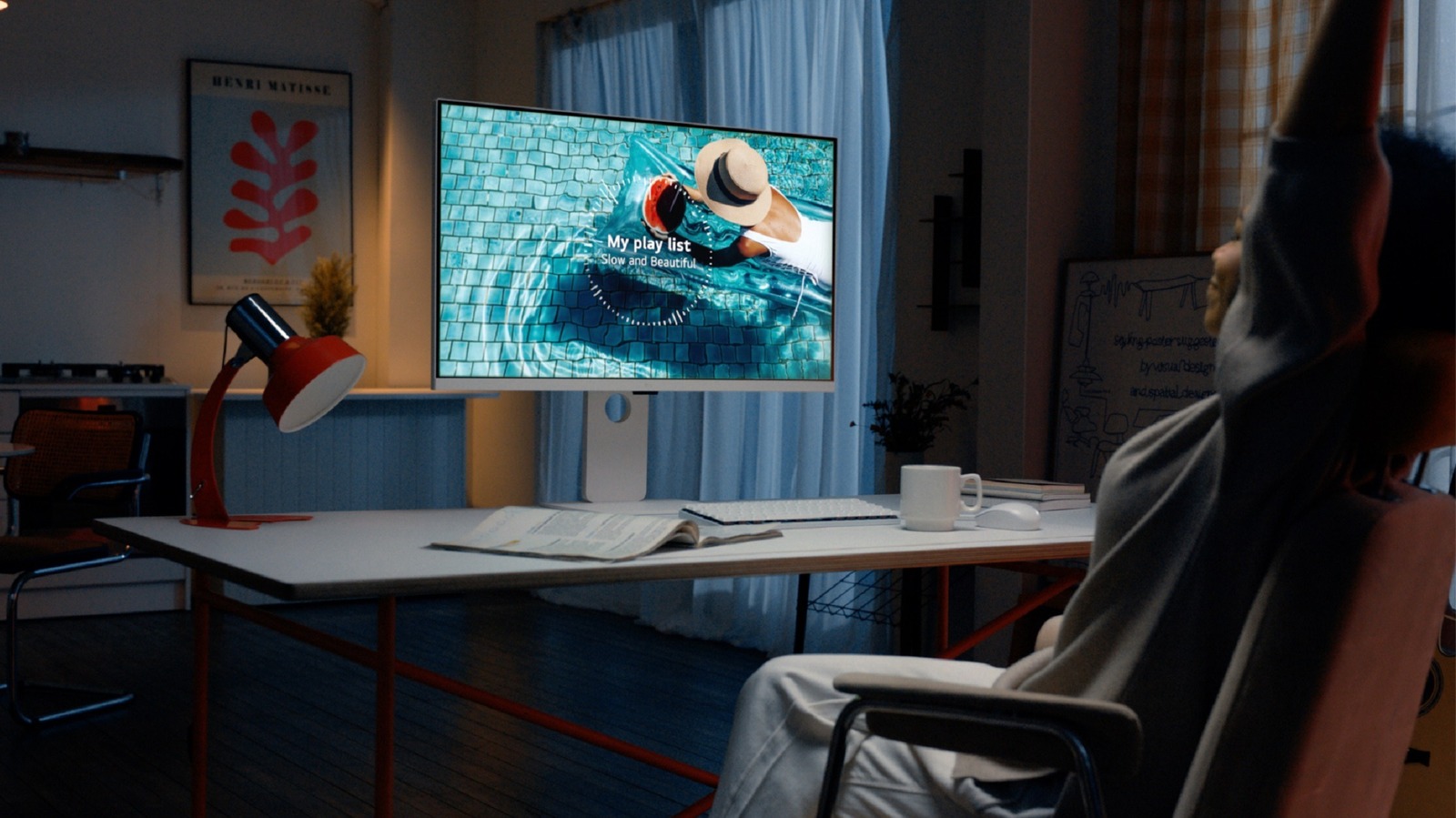 El monitor inteligente MyView 4K de LG aprovecha webOS para permitirle deshacerse de su PC