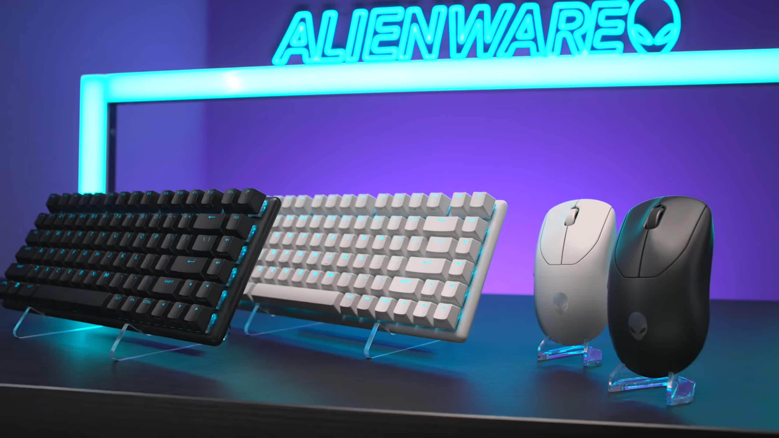 Los periféricos Pro Wireless Mouse y Pro Wireless Keyboard de Alienware están diseñados para deportes electrónicos