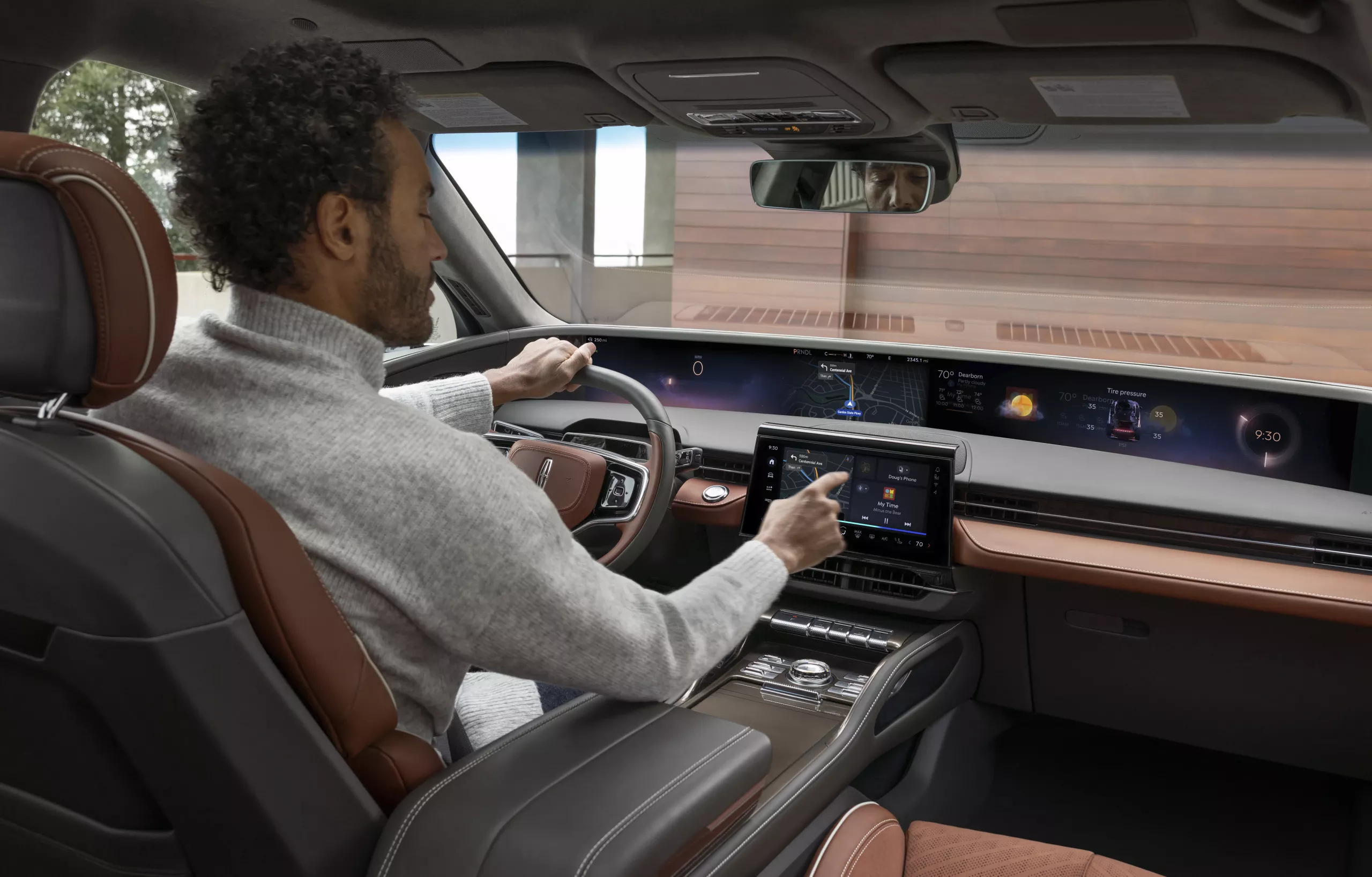 El último SUV de lujo de Lincoln incluye un tablero digital 4K de 48 pulgadas