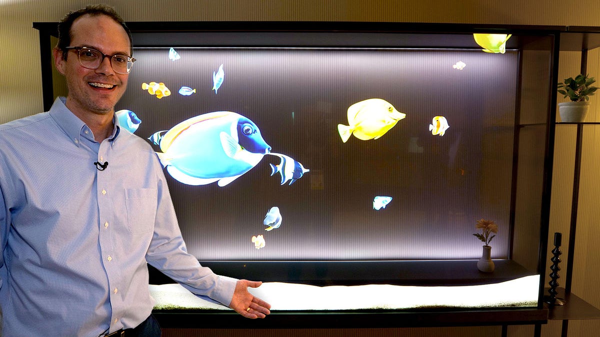 LG Transparent OLED pasa de la televisión al arte animado – Vídeo