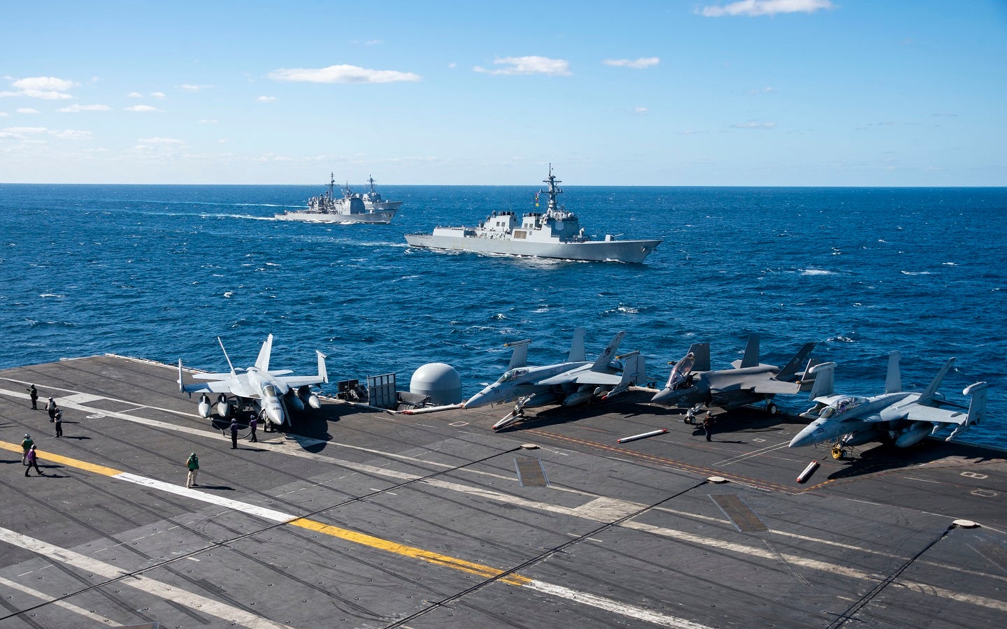 Estados Unidos, Japón y la República de Corea forjan unidad marítima en ejercicio en el Indo-Pacífico