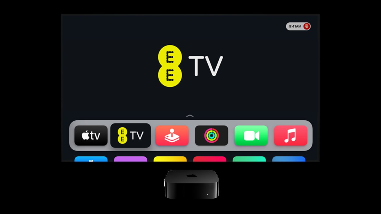 EE TV, el primer servicio de streaming del Reino Unido, se lanza en Apple TV 4K con control remoto de marca