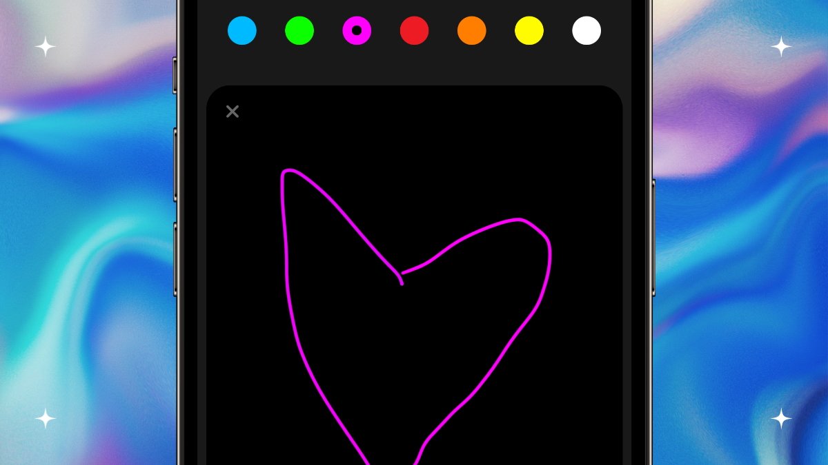 Cómo hacer dibujos en iMessage en iOS 17