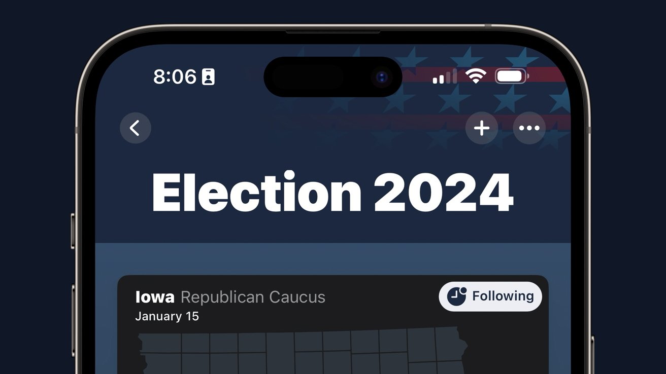 Utilice las actividades en vivo de Apple News para realizar un seguimiento de las elecciones de 2024